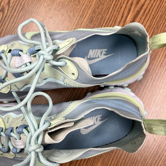 Women’s Nike React Element 55 Frosted Spruce BQ2728-100 Sneakers Size 8 (CON203) - Picture 9 of 11